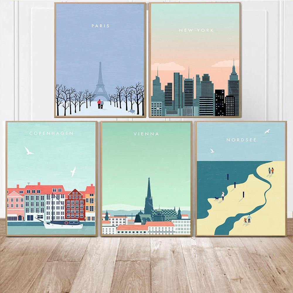 City Graphic Posters - Nordic Side - 