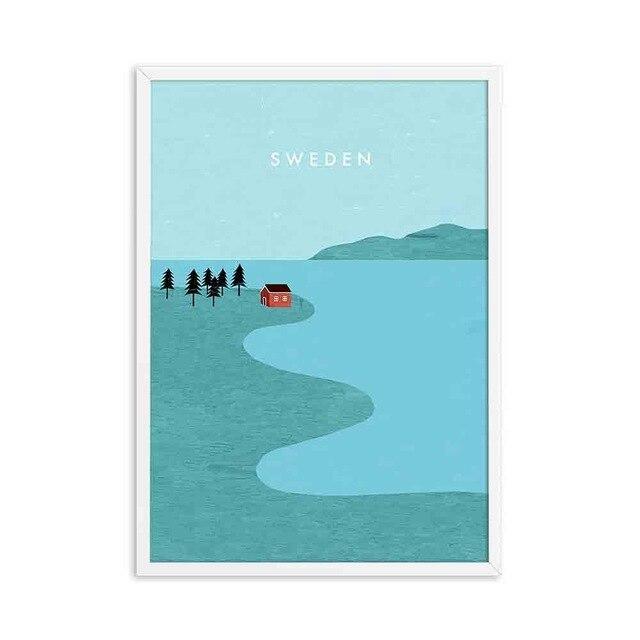 City Graphic Posters - Nordic Side - 