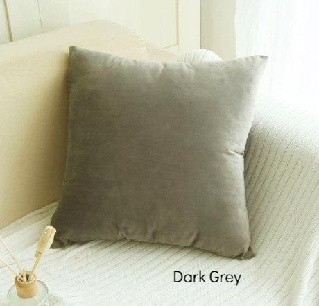 Square Velvet Cushion Cover - Nordic Side - 