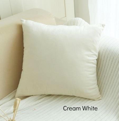 Square Velvet Cushion Cover - Nordic Side - 