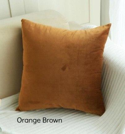 Square Velvet Cushion Cover - Nordic Side - 