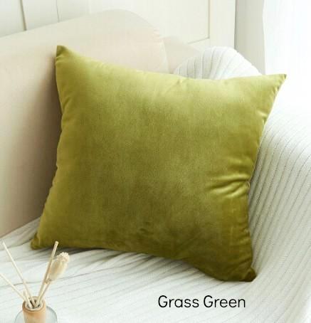 Square Velvet Cushion Cover - Nordic Side - 