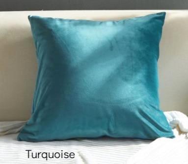 Square Velvet Cushion Cover - Nordic Side - 