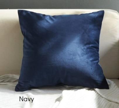 Square Velvet Cushion Cover - Nordic Side - 