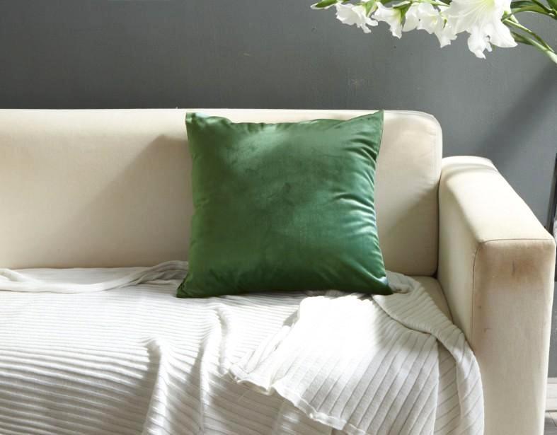 Square Velvet Cushion Cover - Nordic Side - 