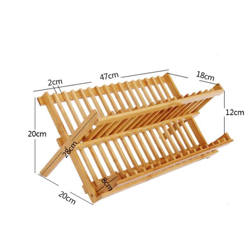 Wooden Dish Rack - Nordic Side - 