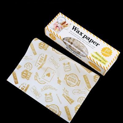 50Pcs Wax Paper - Nordic Side - 