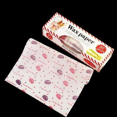 50Pcs Wax Paper - Nordic Side - 