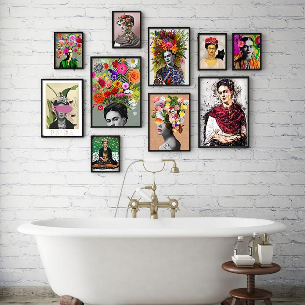 Frida with Flowers - Nordic Side - 