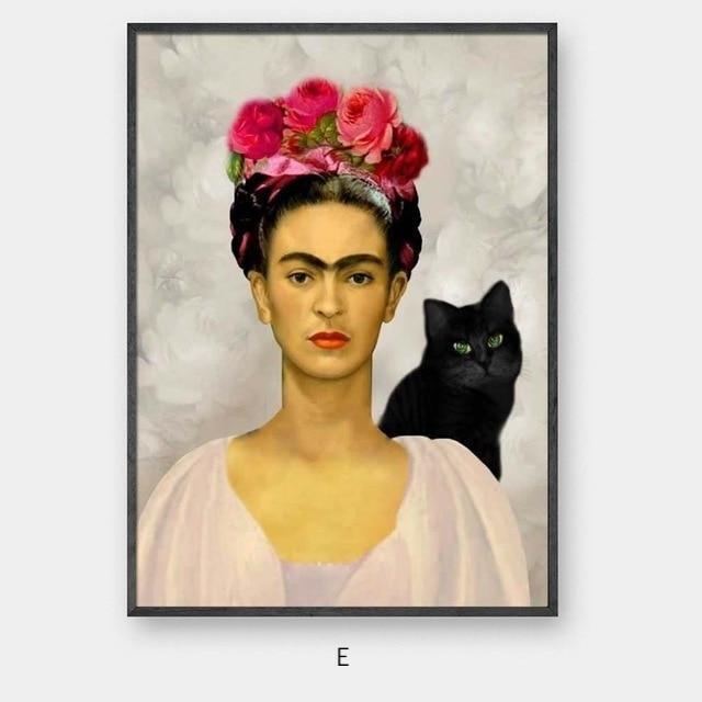 Frida with Flowers - Nordic Side - 