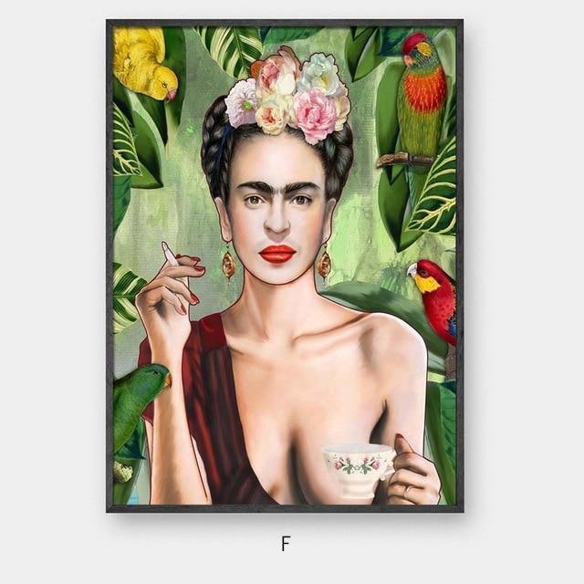 Frida with Flowers - Nordic Side - 