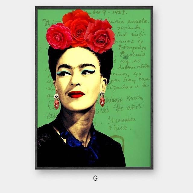 Frida with Flowers - Nordic Side - 