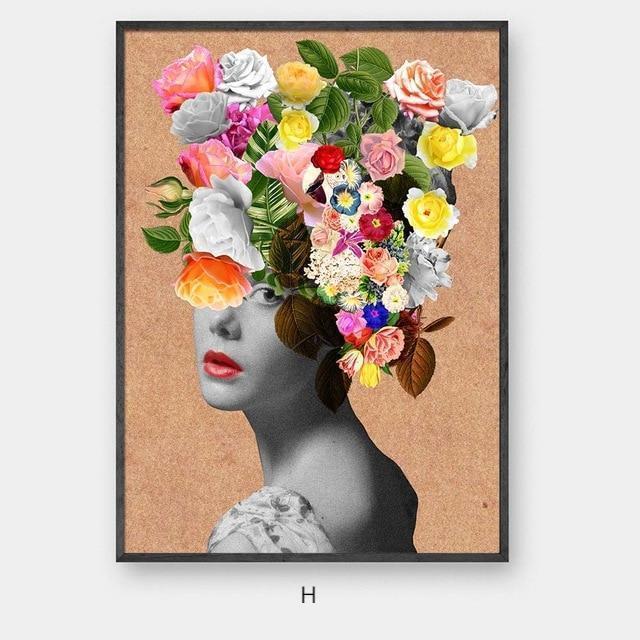 Frida with Flowers - Nordic Side - 