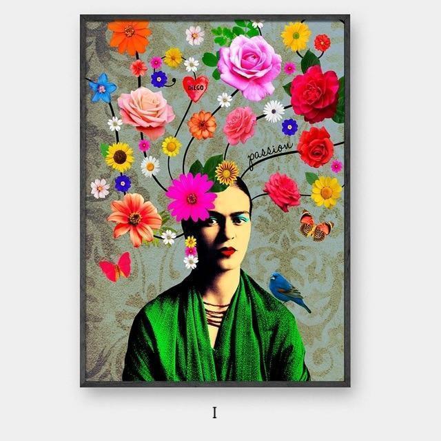 Frida with Flowers - Nordic Side - 