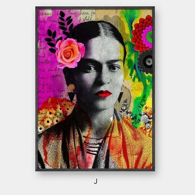 Frida with Flowers - Nordic Side - 