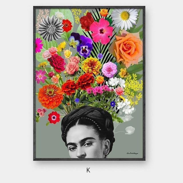 Frida with Flowers - Nordic Side - 