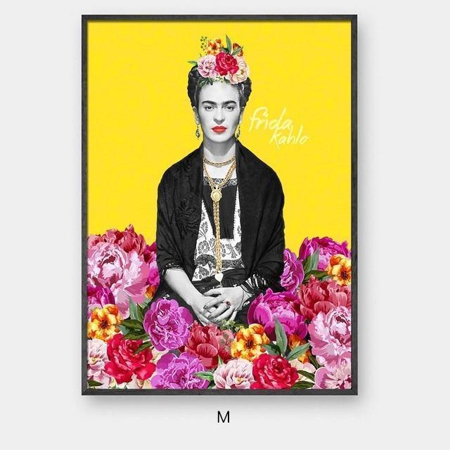 Frida with Flowers - Nordic Side - 