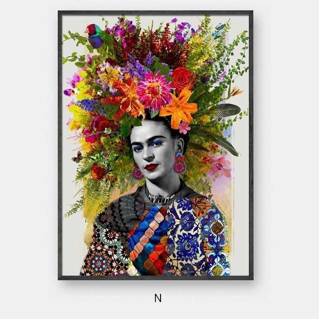 Frida with Flowers - Nordic Side - 