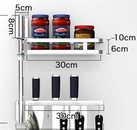 Girabit - Rotatable Multi Level Kitchen Organizer - Nordic Side - 01-16, feed-cl0-over-80-dollars