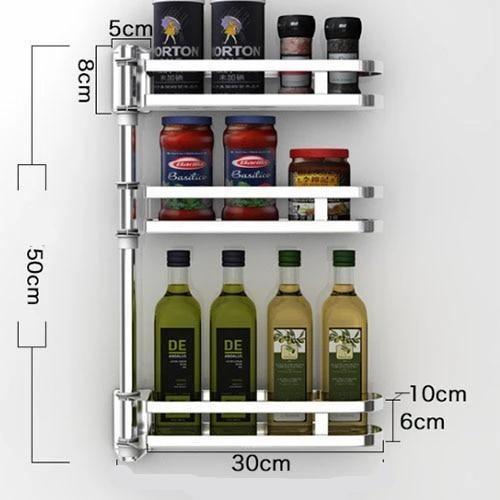 Girabit - Rotatable Multi Level Kitchen Organizer - Nordic Side - 01-16, feed-cl0-over-80-dollars