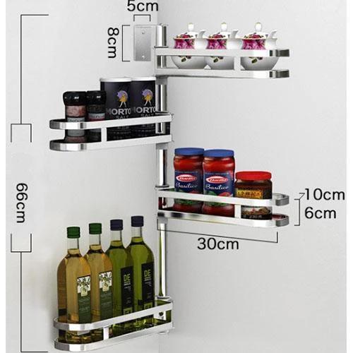 Girabit - Rotatable Multi Level Kitchen Organizer - Nordic Side - 01-16, feed-cl0-over-80-dollars