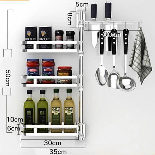 Girabit - Rotatable Multi Level Kitchen Organizer - Nordic Side - 01-16, feed-cl0-over-80-dollars