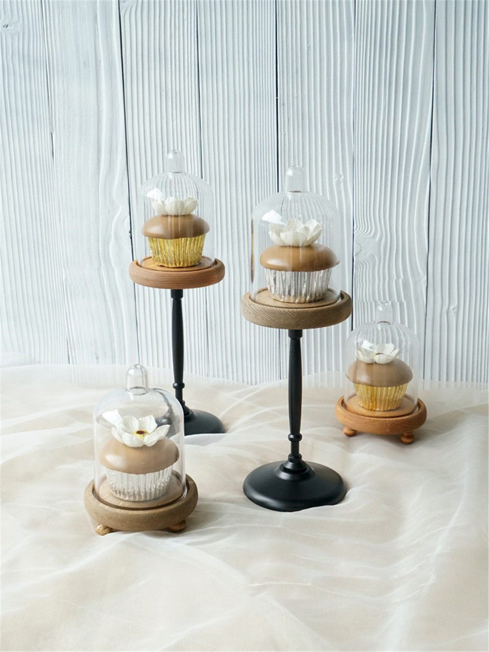 Wood Cupcake Stand - Nordic Side - 