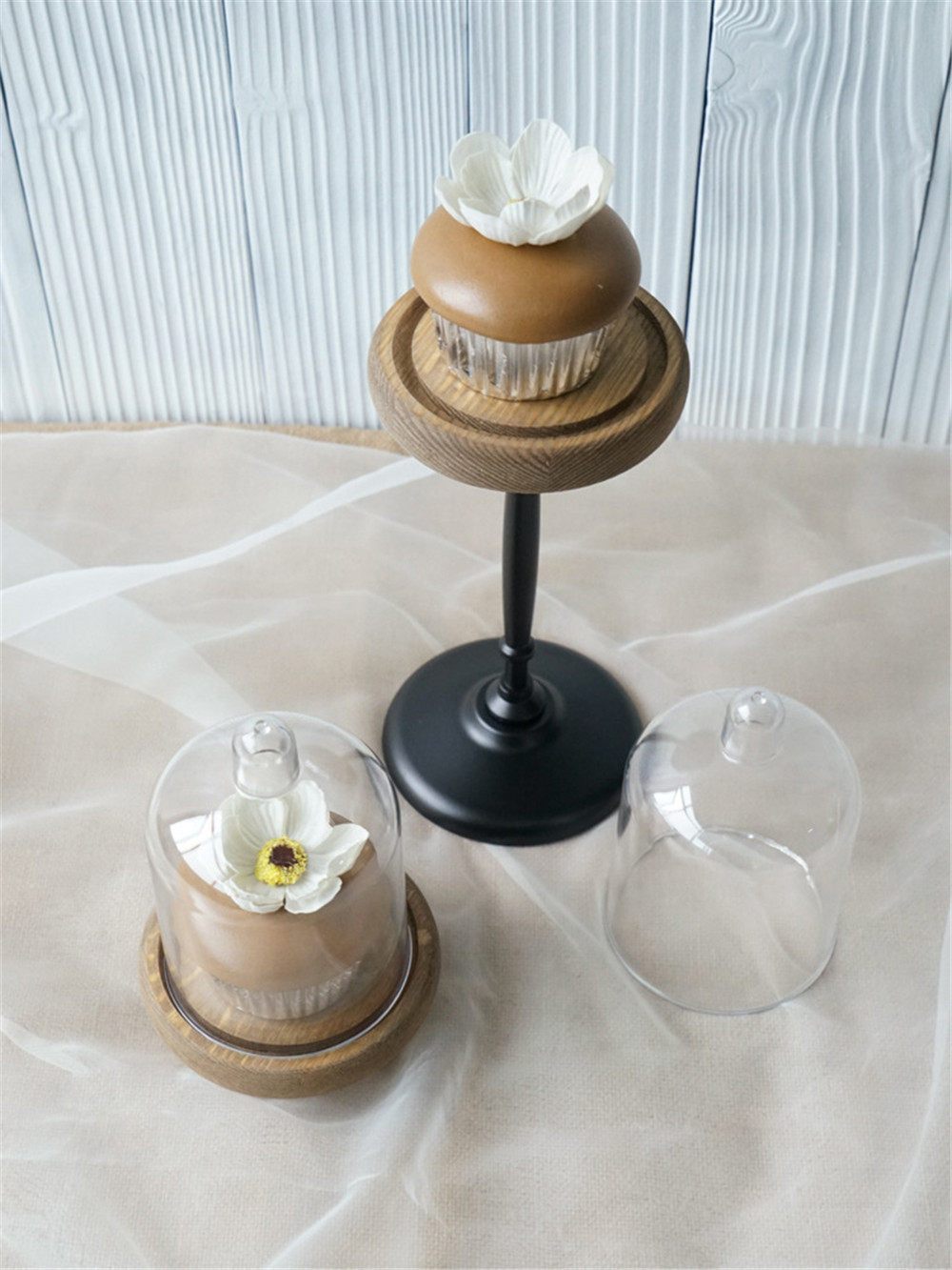 Wood Cupcake Stand - Nordic Side - 