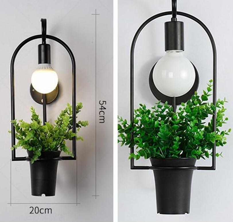 Brielle - Modern Nordic Planter Wall Lamp - Nordic Side - 06-04, best-selling-lights, feed-cl0-over-80-dollars, lamp, light, lighting, lighting-tag, modern, modern-lighting, modern-nordic, no