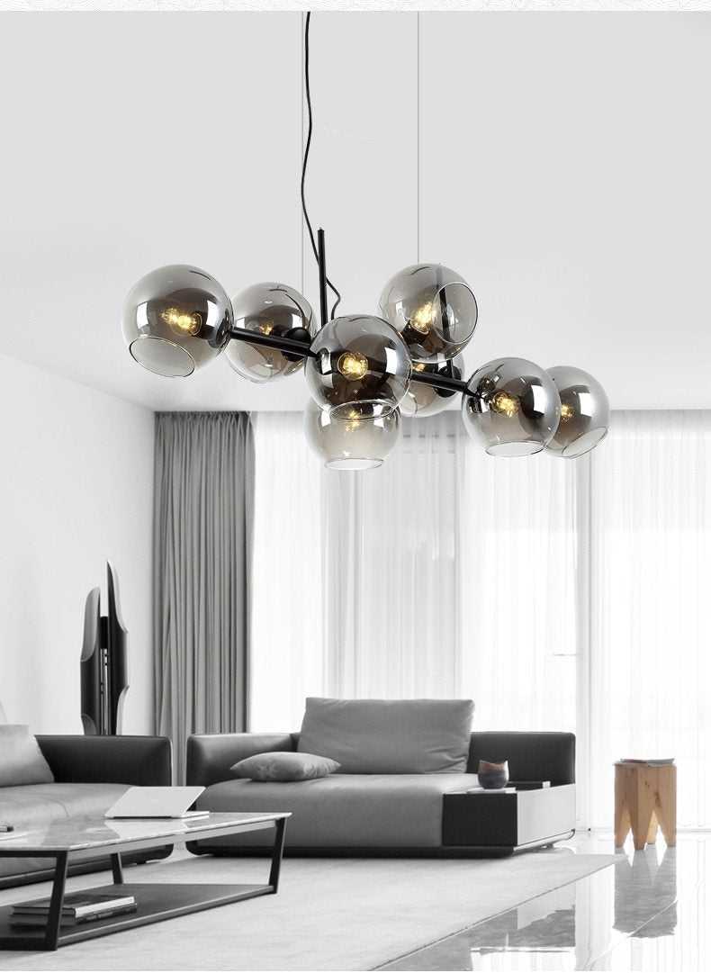 Modern Glass Pendant Light - Nordic Side - 