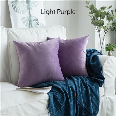 Silky Velvet Cushion Cover - Nordic Side - 