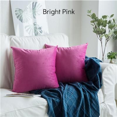 Silky Velvet Cushion Cover - Nordic Side - 