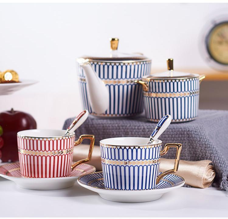 Art Deco Tea Cup Set - Nordic Side - 