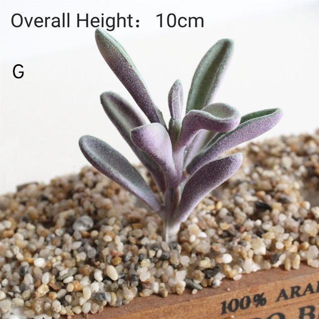 Purple Artificial Succulent - Nordic Side - 