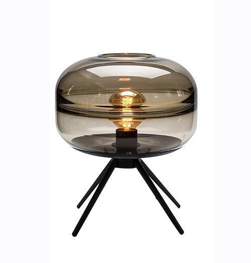 Adler - Glass Dome Table Lamp - Nordic Side - 07-03, best-selling-lights, desk-lamp, feed-cl0-over-80-dollars, glass, glass-lamp, lamp, light, lighting, lighting-tag, modern-lighting, table-l