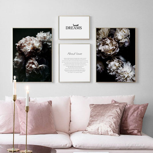 Dreamy White Peony - Nordic Side - 