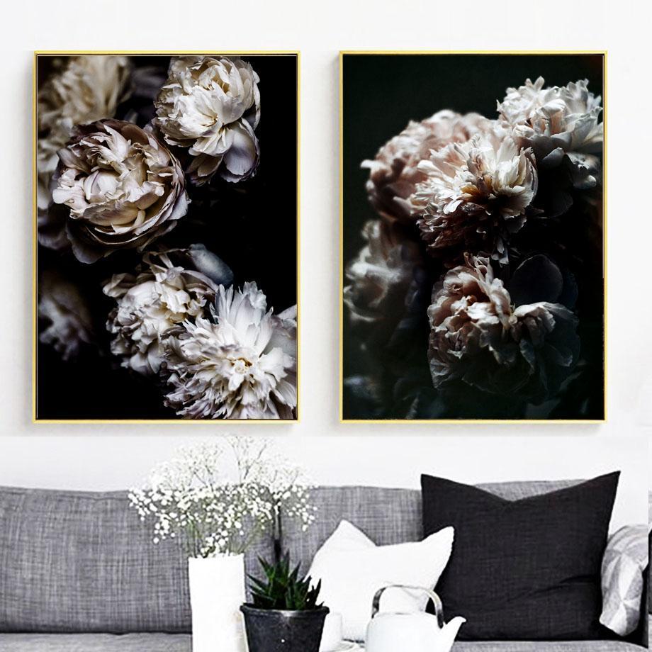 Dreamy White Peony - Nordic Side - 