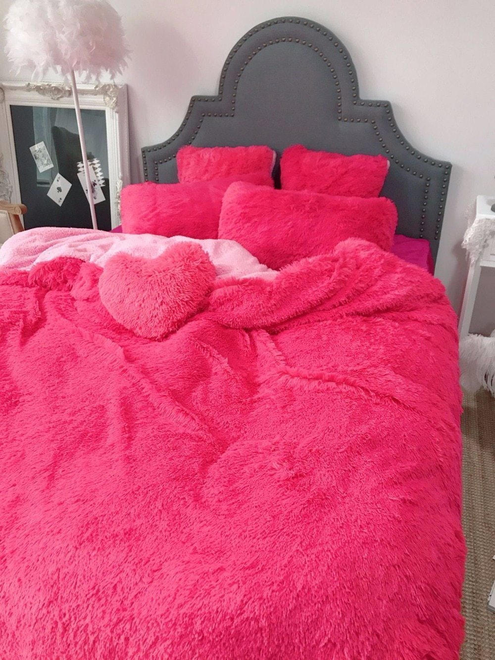 Astrid - Luxury Fleece Bed Set - Nordic Side - 03-07, feed-cl0-over-80-dollars