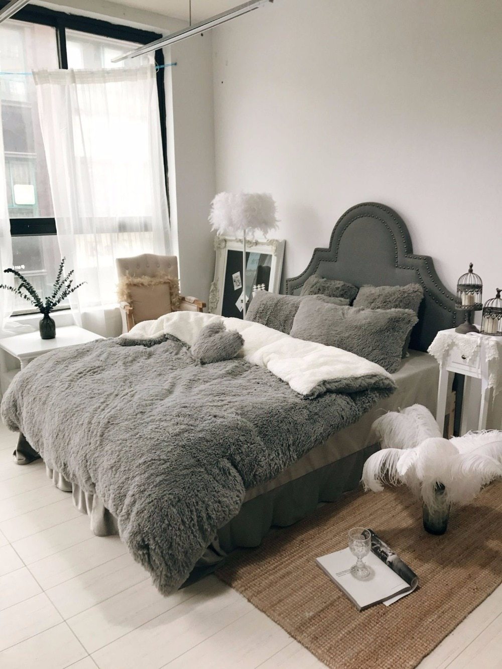 Astrid - Luxury Fleece Bed Set - Nordic Side - 03-07, feed-cl0-over-80-dollars