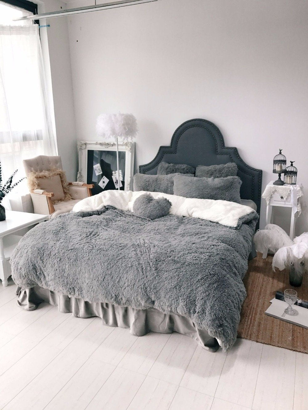 Astrid - Luxury Fleece Bed Set - Nordic Side - 03-07, feed-cl0-over-80-dollars