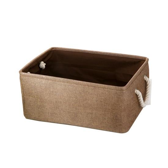 Delisa - Large Fabric Storage Basket - Nordic Side - 09-03, modern-farmhouse