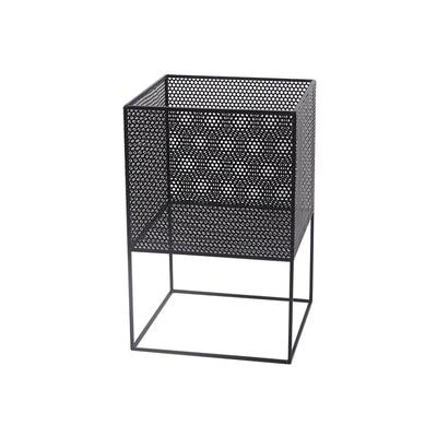 Isadora - Modern Iron Standing Box Planter - Nordic Side - 08-02, feed-cl0-over-80-dollars, feed-cl1-planters, modern-pieces, modern-planter-collection