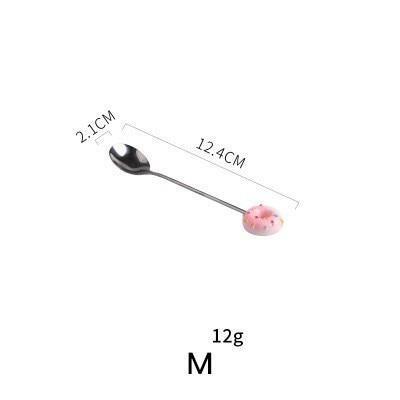 Donut Dessert Spoon & Fork - Nordic Side - 