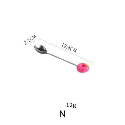 Donut Dessert Spoon & Fork - Nordic Side - 