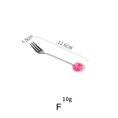 Donut Dessert Spoon & Fork - Nordic Side - 