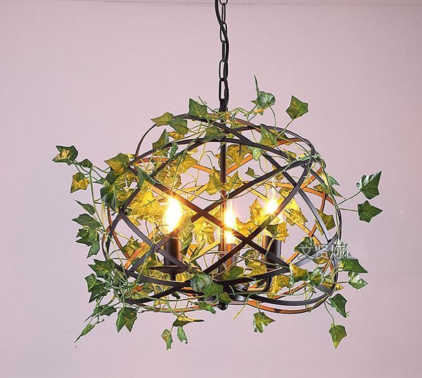 Emory - Vintage Industrial Bird Cage Hanging Lamp - Nordic Side - 05-29, best-selling-lights, cage-lamp, chandelier, feed-cl0-over-80-dollars, hanging-lamp, industrial, lamp, light, lighting,