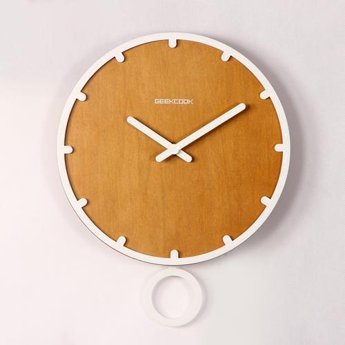 Feno - 3D Retro Silent Clock - Nordic Side - 05-15, feed-cl0-over-80-dollars, modern-wall-clock