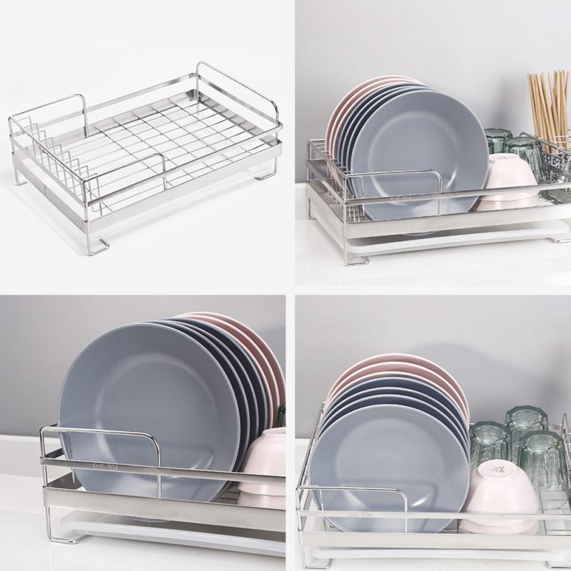 Stainless Dish Drain Rack - Nordic Side - 