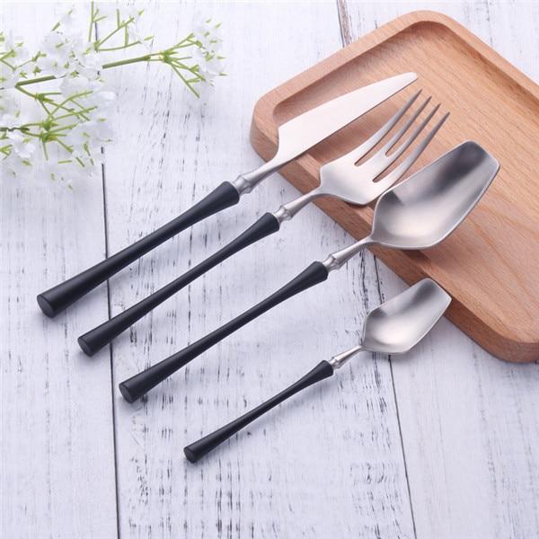 Antique Metal Cutlery Set - Nordic Side - 