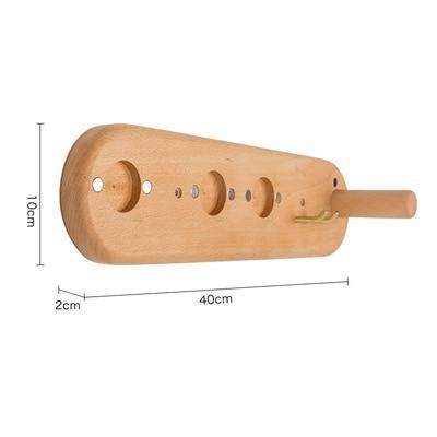 Wooden Hair Dryer Holder - Nordic Side - 